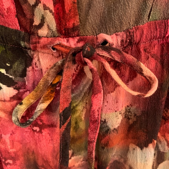 Soft Surroundings Natural Romance Dress Maxi Floral Dress Medium Boho Romantic - Picture 4 of 15